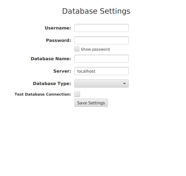 db settings box